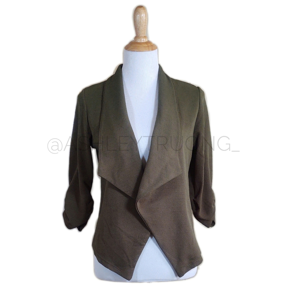 Open-Front Blazer